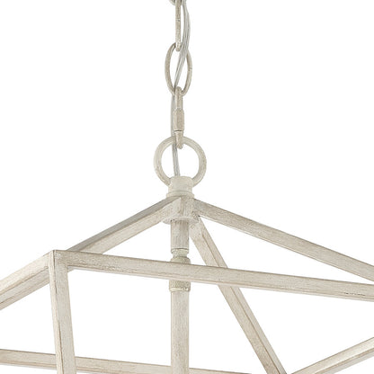 Arlington 4-Light Lantern Geometric Chandelier UL Listed