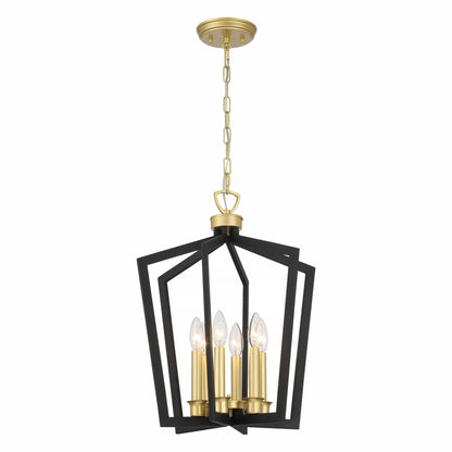 6 light lantern kitchen island geometric pendant (17) by ACROMA