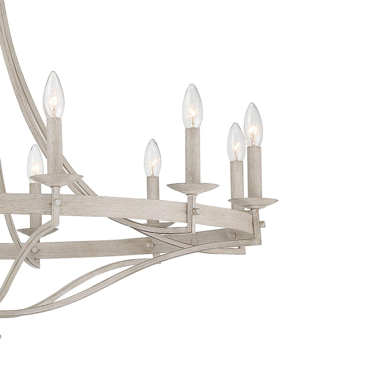 12 light classic candle style wagon wheel chandelier 1 (13) by ACROMA