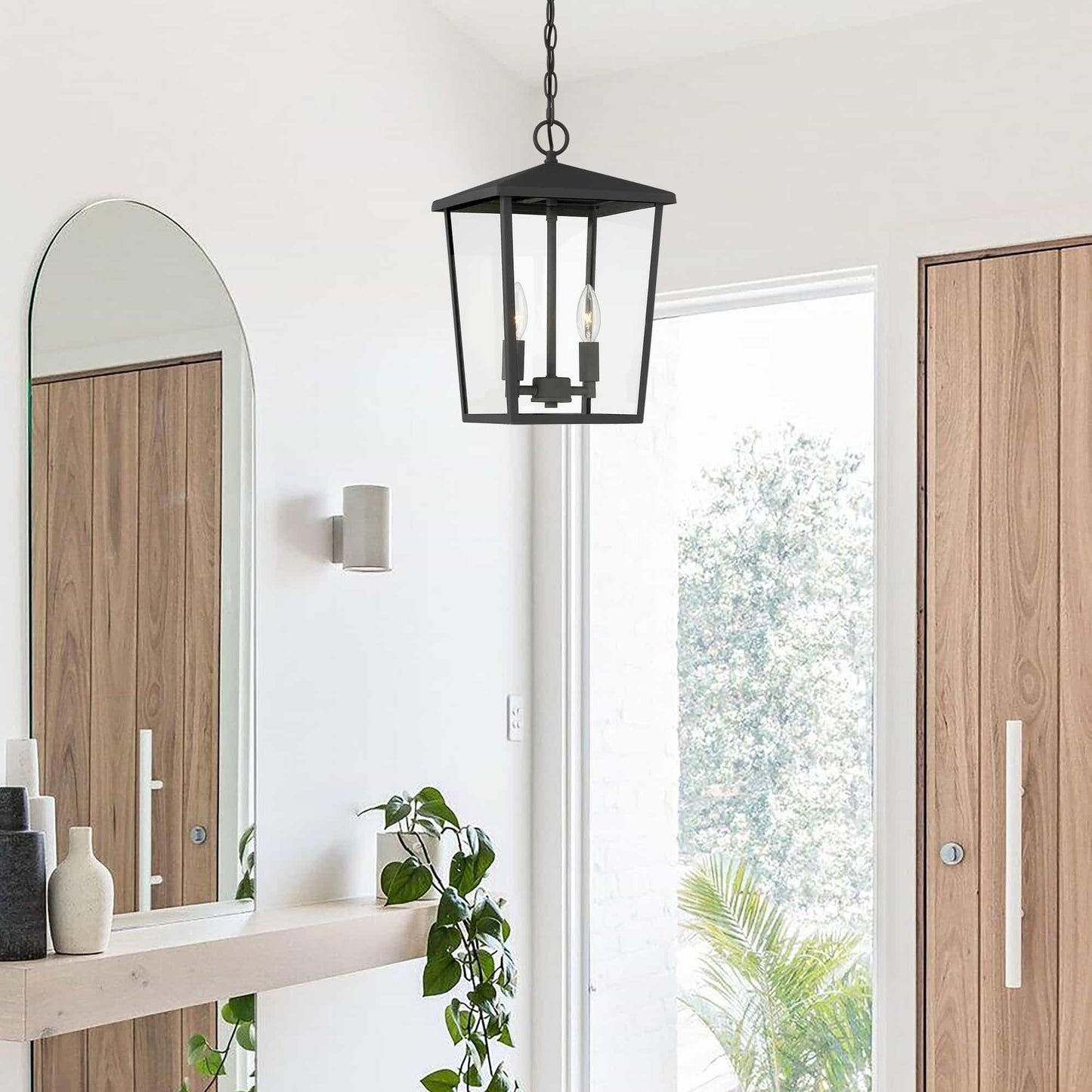 2902 | 2 - Light Outdoor Lantern Chandelier by ACROMA?  UL - ACROMA