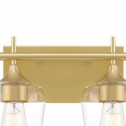 6 light gold bathroom vanity light (12) by ACROMA