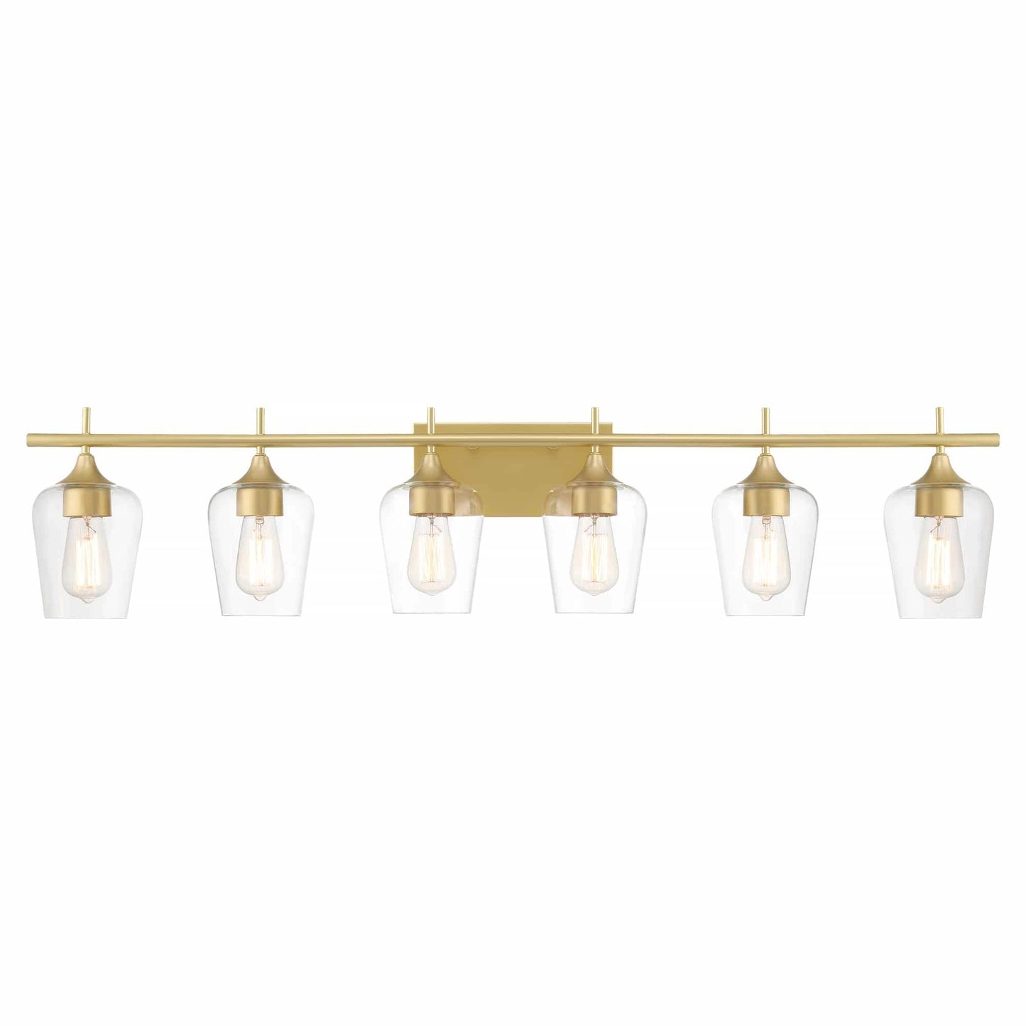 6 light gold bathroom vanity light (6) by ACROMA