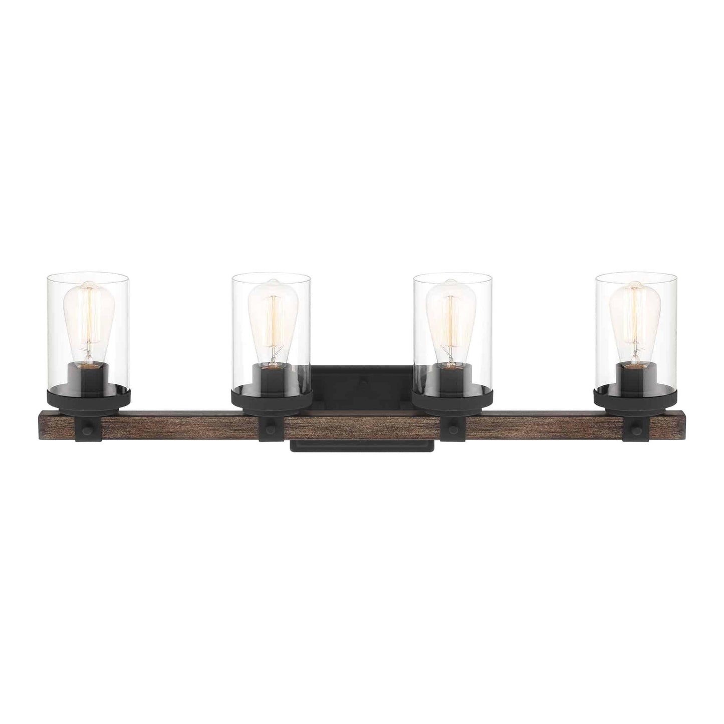 4 light steel glass bathroom vanity light (5) by ACROMA