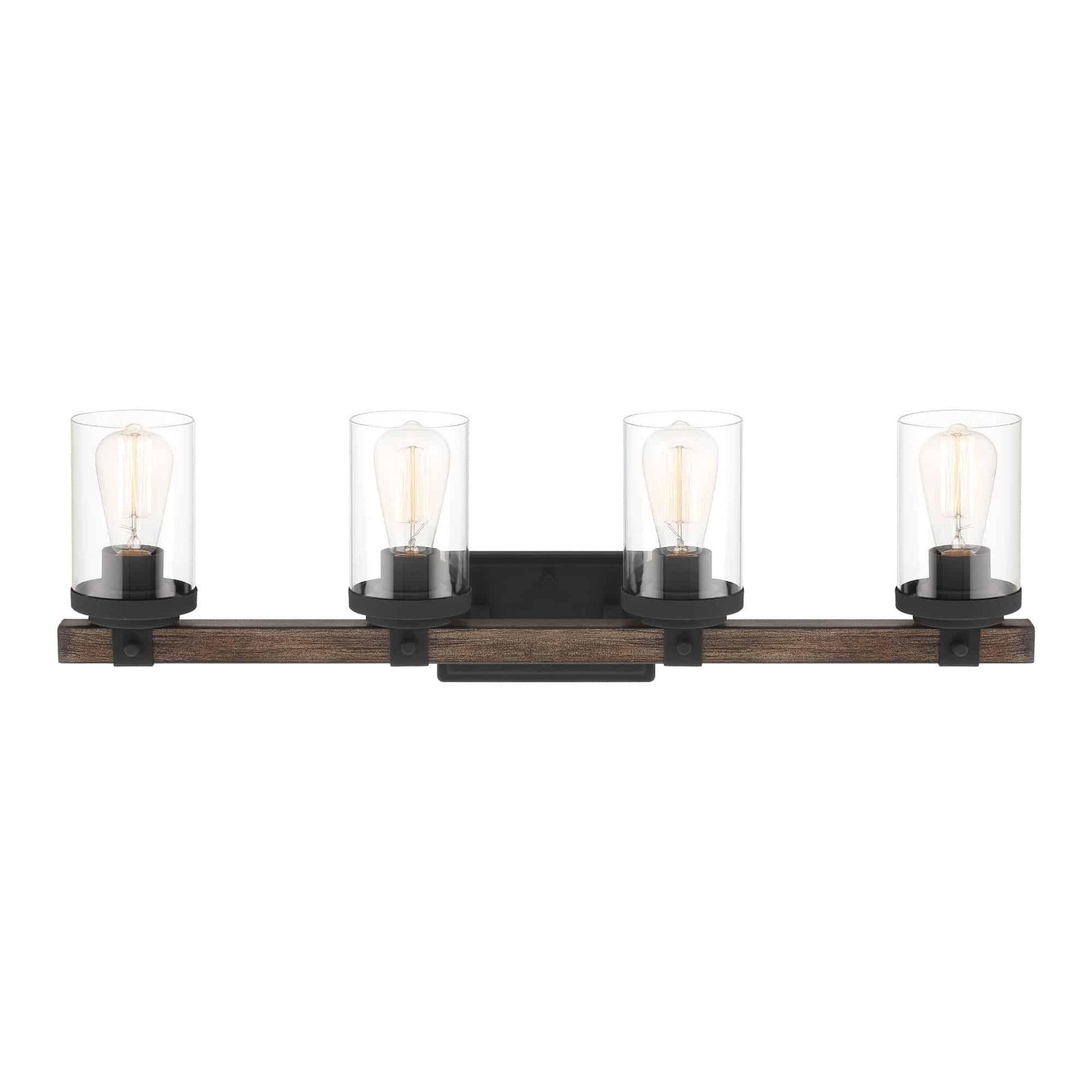 4 light steel glass bathroom vanity light (5) by ACROMA