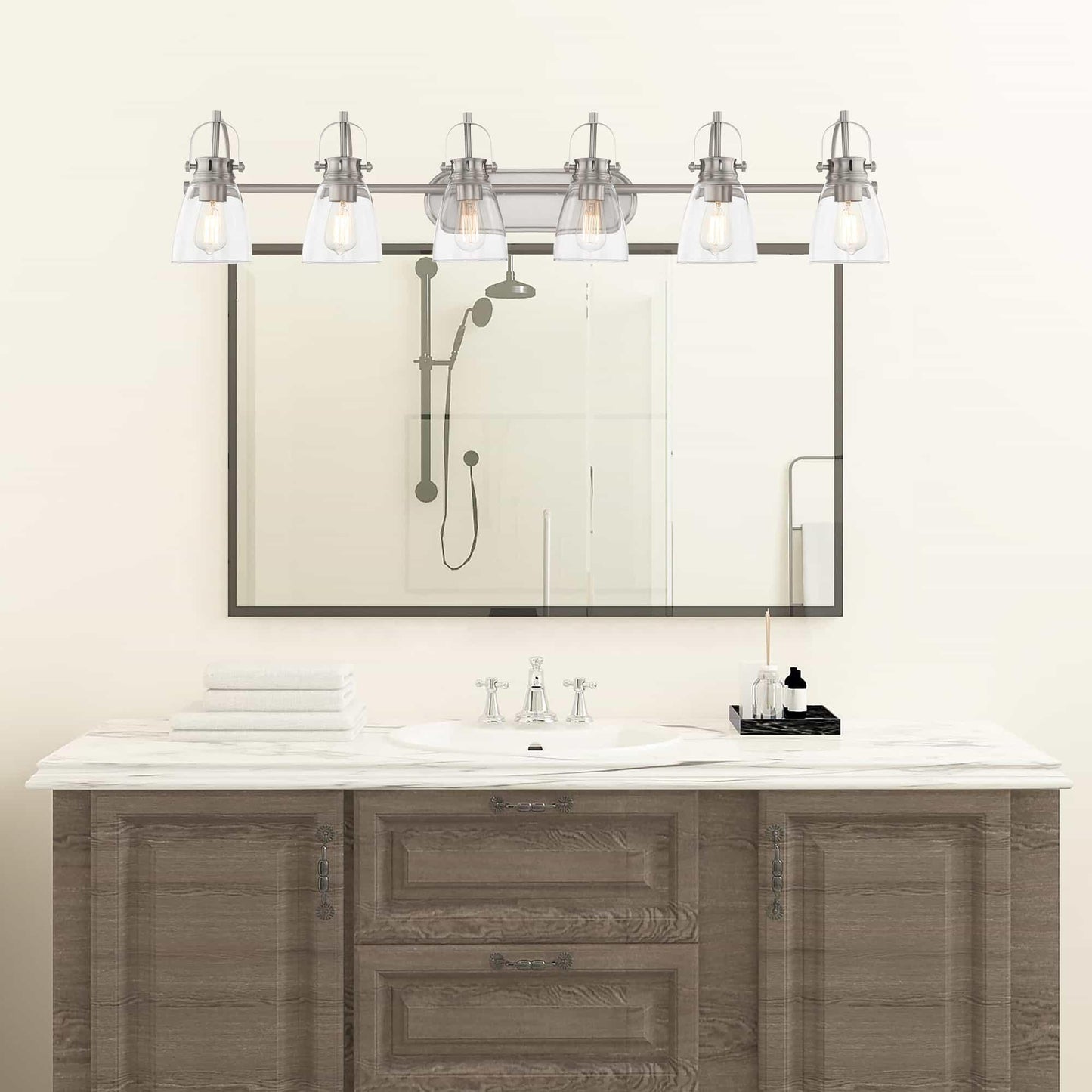 6 light lantern style vanity light (5) by ACROMA