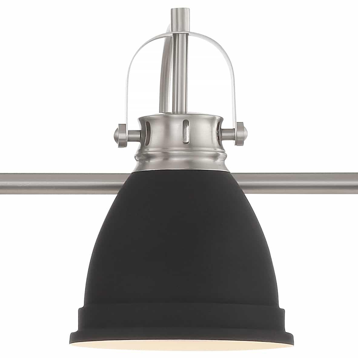 6 light black shade vanity light (12) by ACROMA