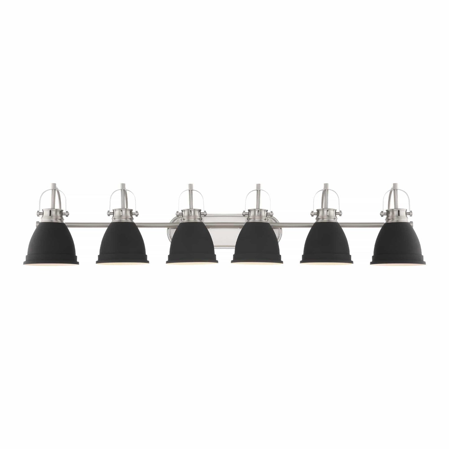 6 light black shade vanity light (9) by ACROMA