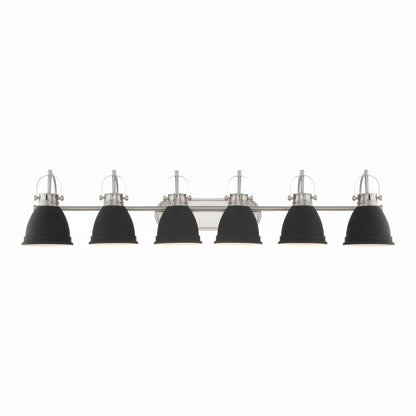 6 light black shade vanity light (9) by ACROMA