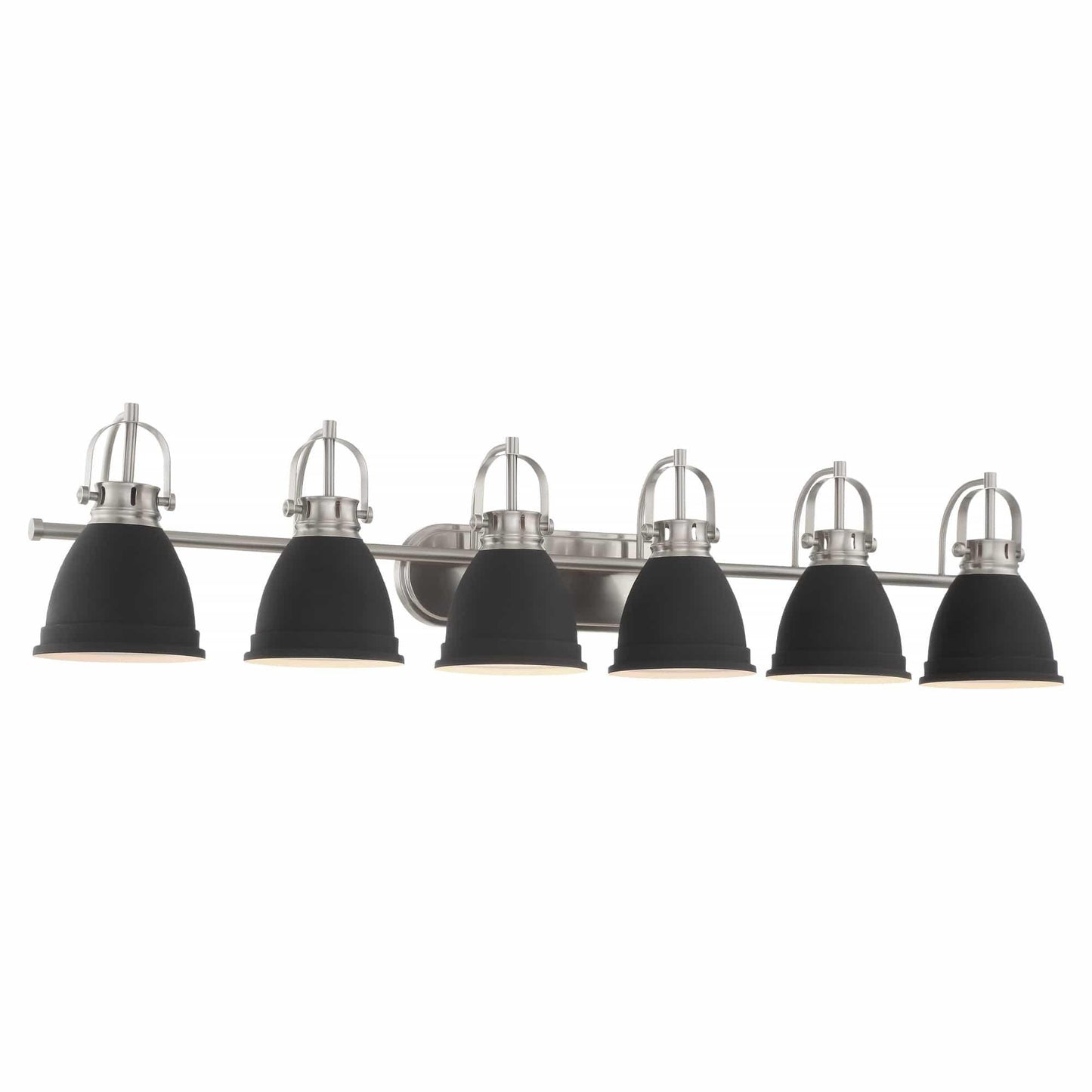 6 light black shade vanity light (8) by ACROMA