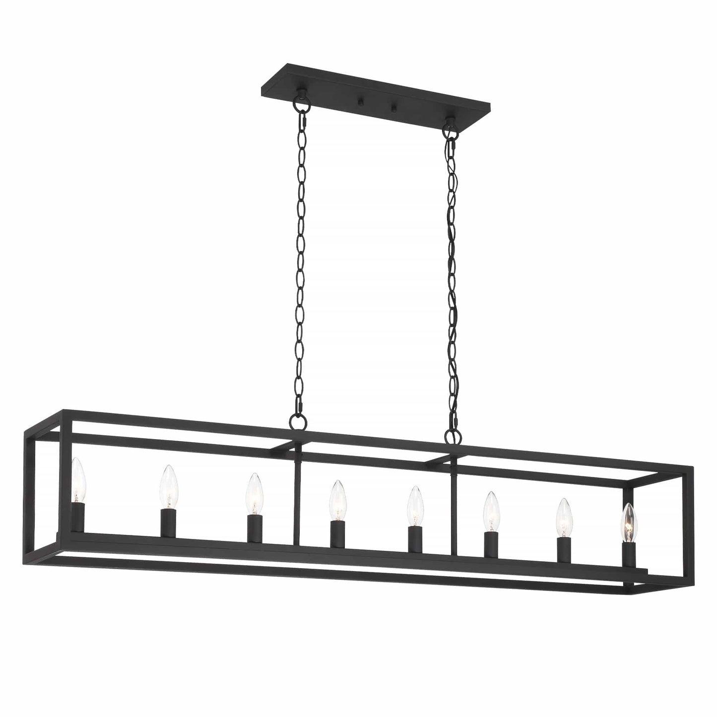 8 light kitchen island rectangle pendant (4) by ACROMA