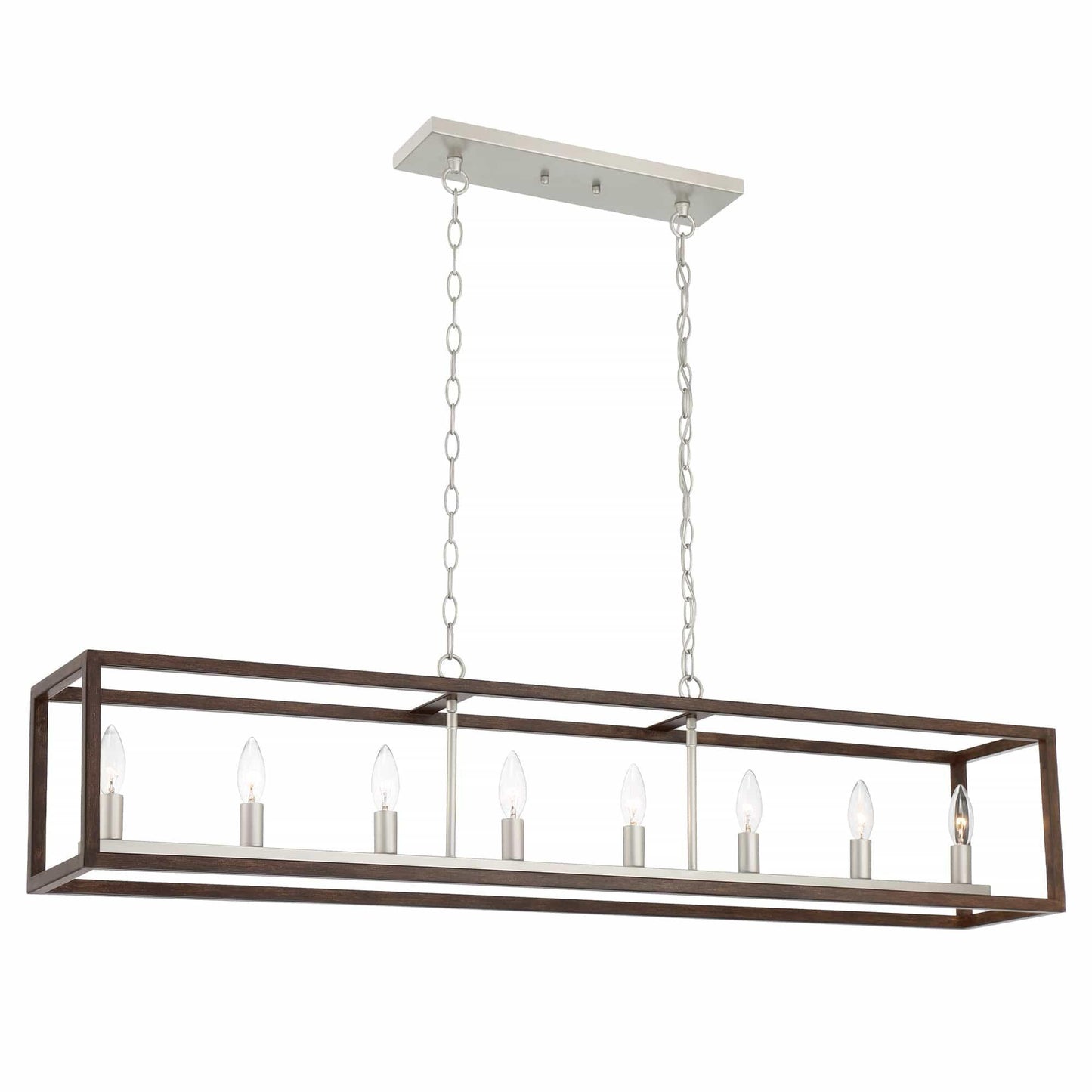 8 light kitchen island rectangle pendant (2) by ACROMA