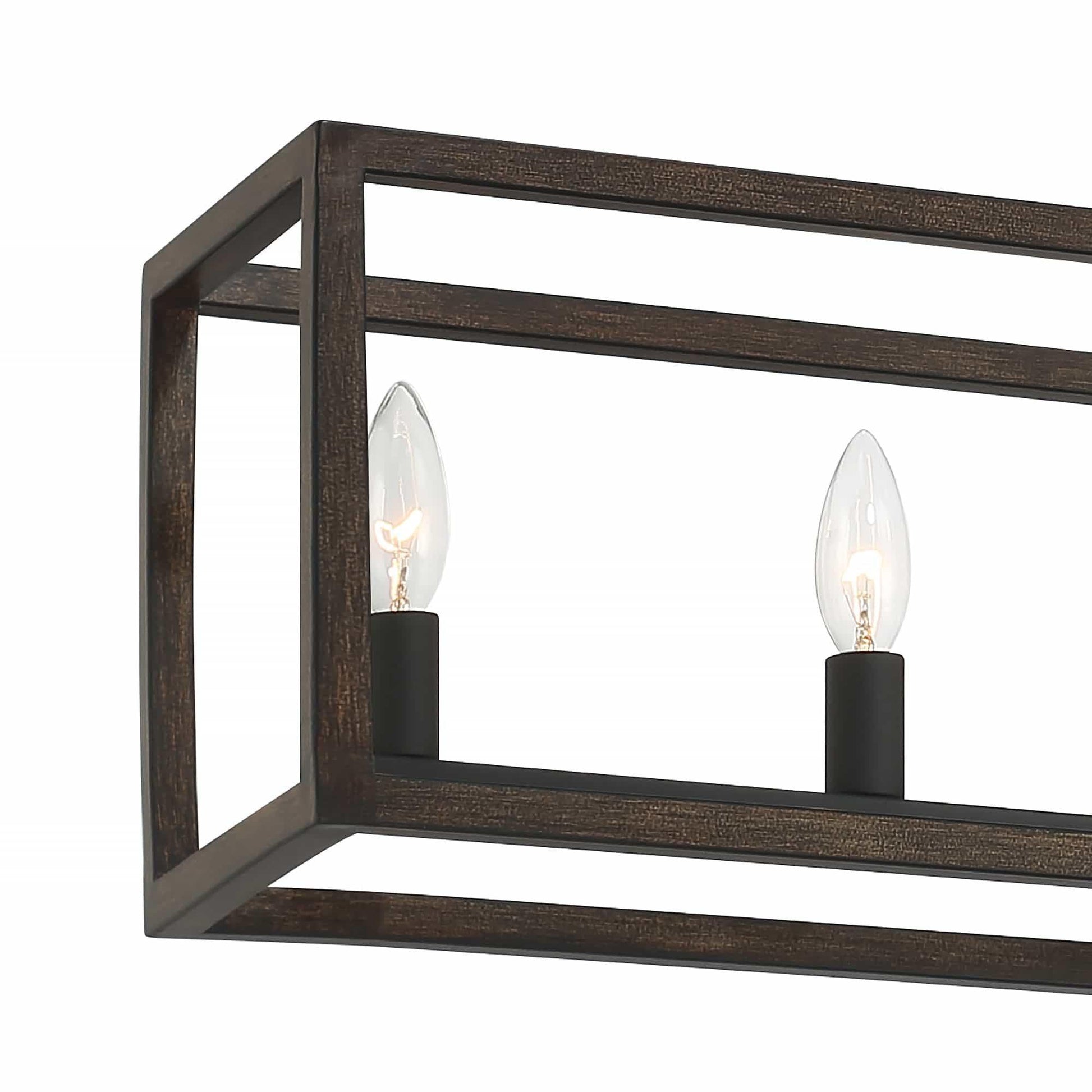 8 light kitchen island rectangle pendant (26) by ACROMA