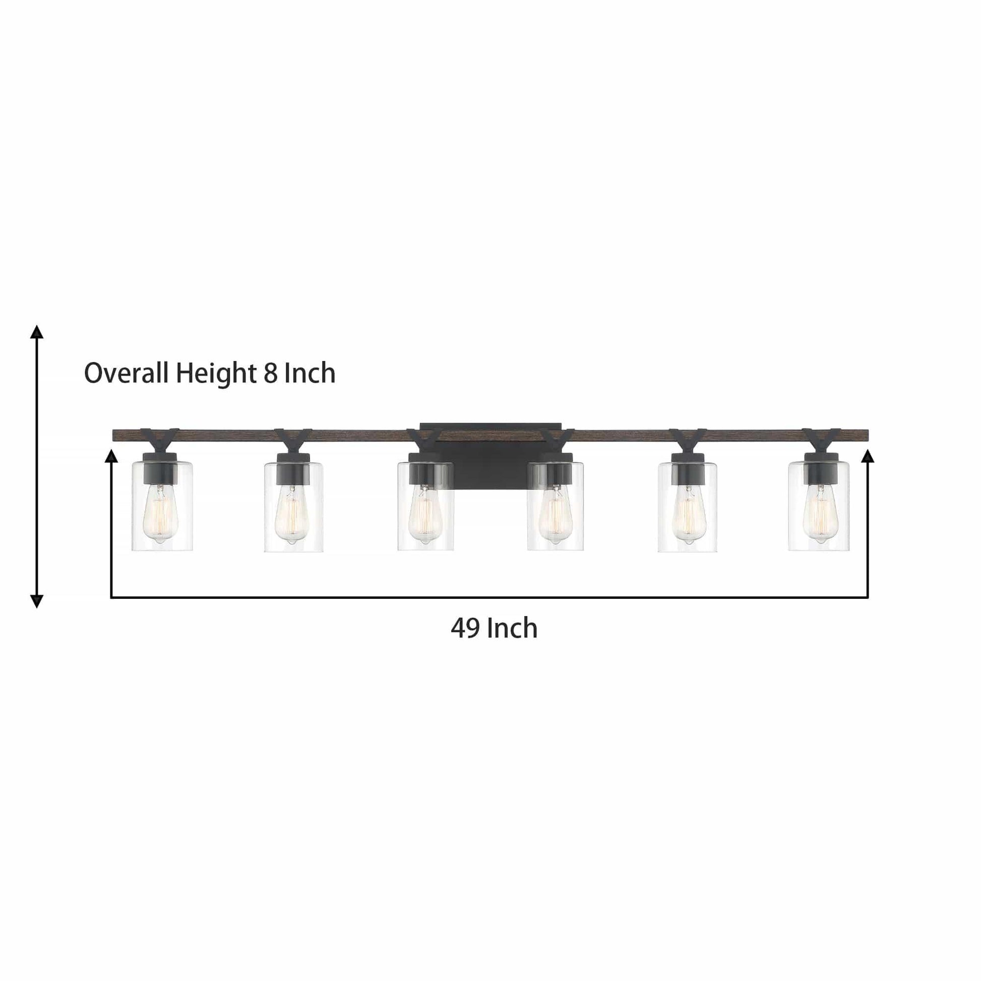 6 light glass bathroom vanity light (11) by ACROMA