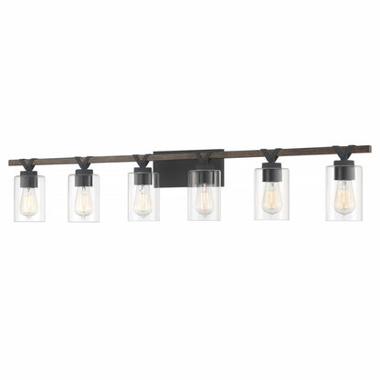 6 light glass bathroom vanity light (10) by ACROMA