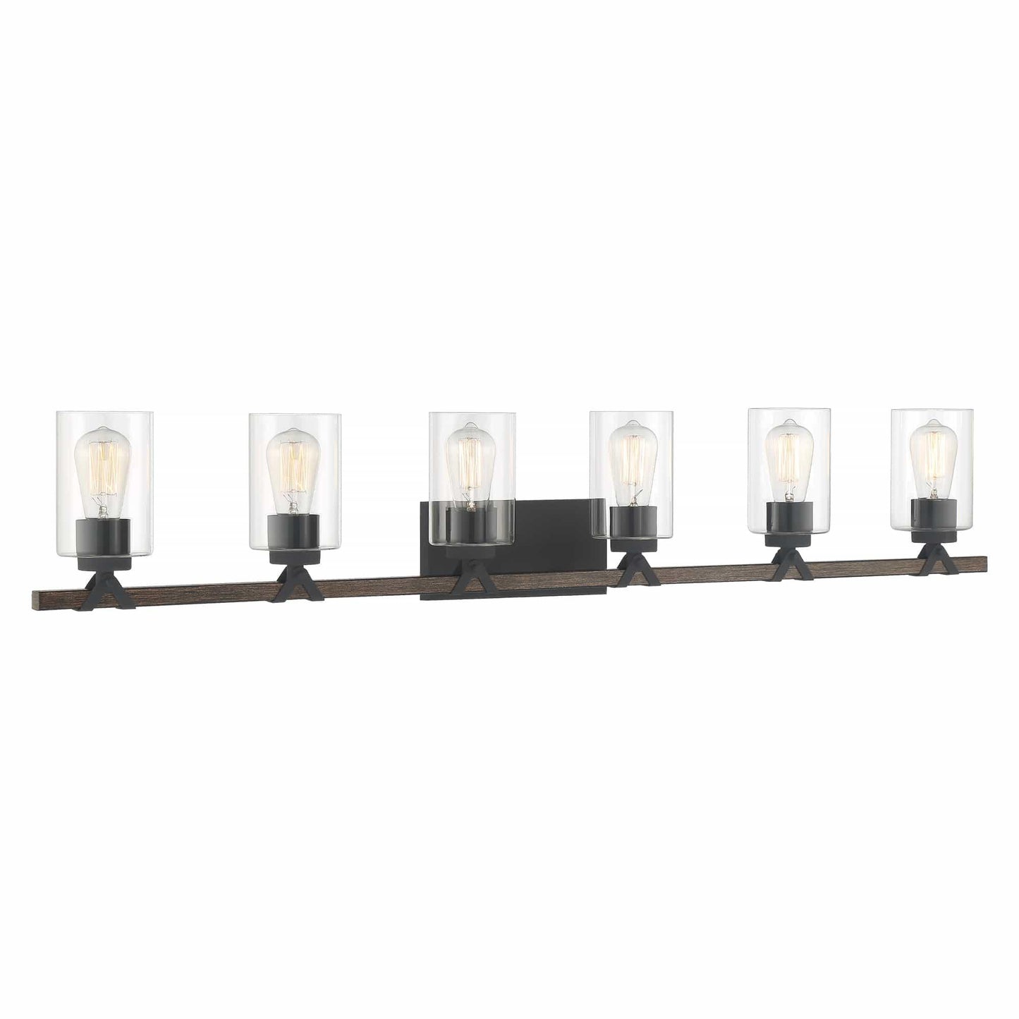 6 light glass bathroom vanity light (6) by ACROMA