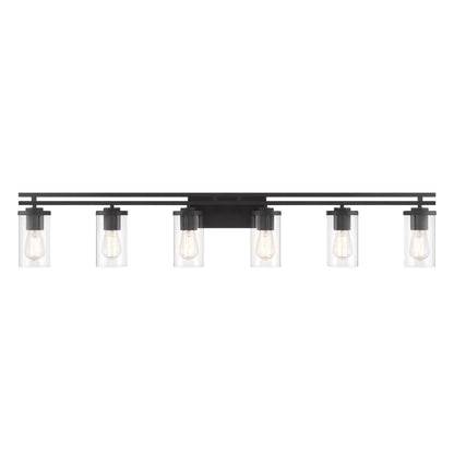 6 light rectangular bathroom vanity light (4) by ACROMA