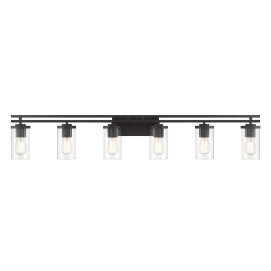 6 light rectangular bathroom vanity light (4) by ACROMA