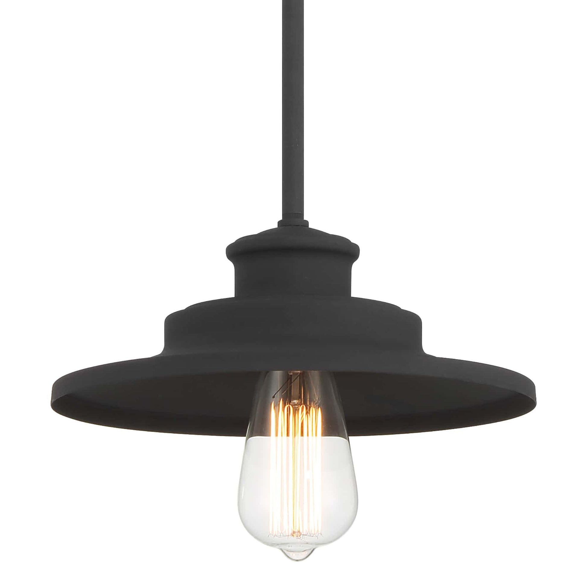 1 light single industrial cone pendant (6) by ACROMA