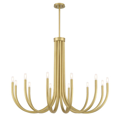 12 light modern industrial chandelier (4) by ACROMA