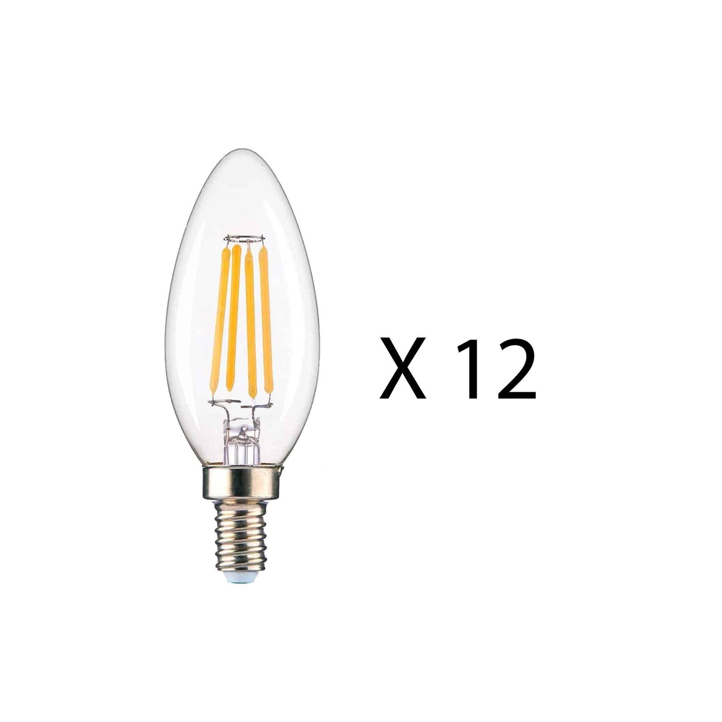 4 watt led dimmable light bulb (2) by ACROMA